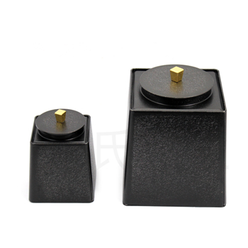 大號柑普茶鐵罐印刷,手敲紋茶葉鐵罐,梯形鐵罐設(shè)計