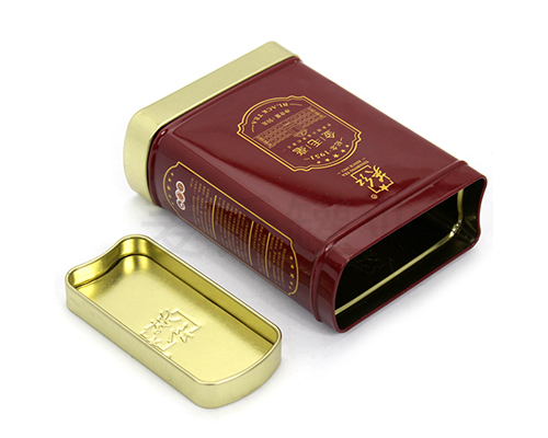 書形金毛毫茶葉鐵罐 書形金毛毫茶葉鐵罐